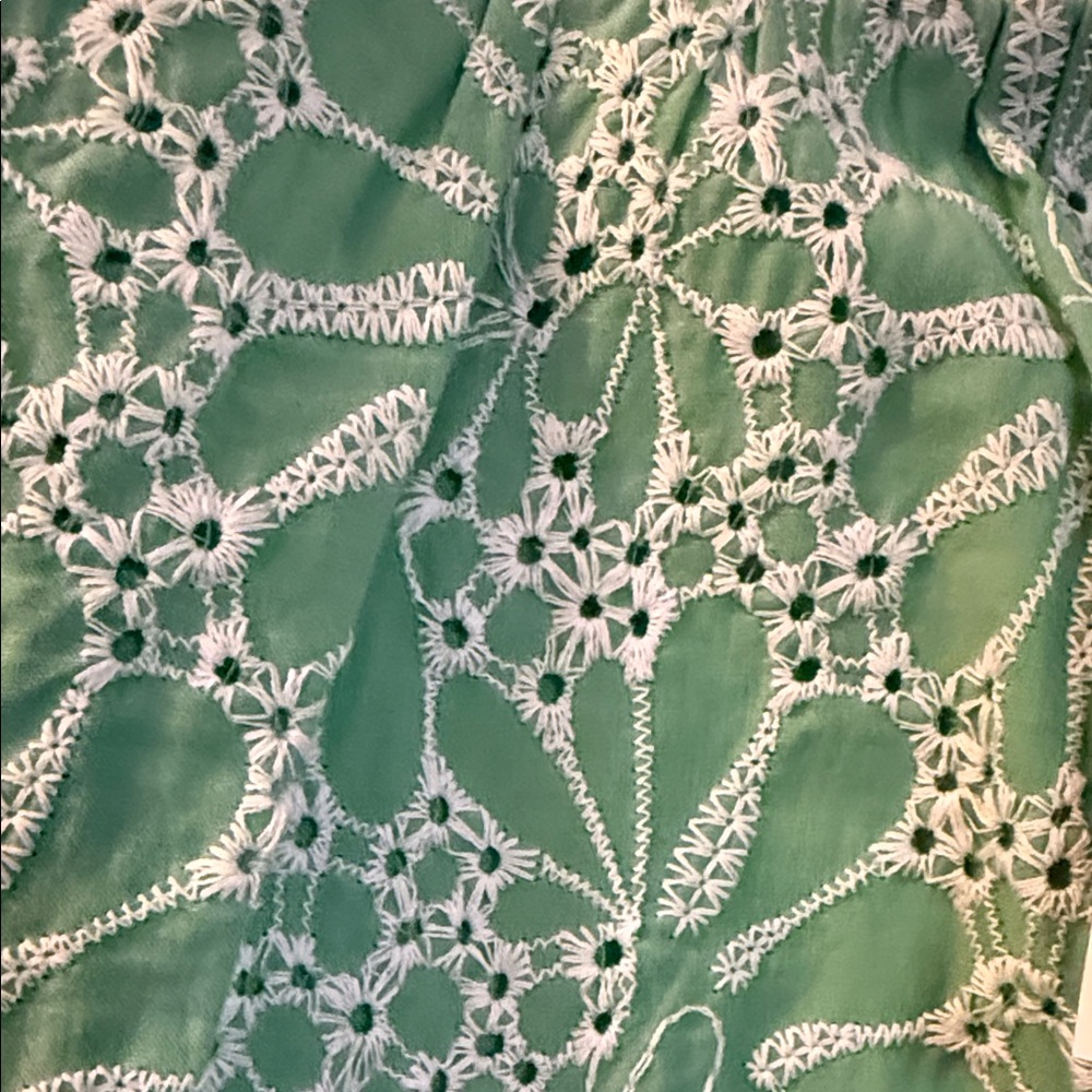 NWT LOFT Mint Green Floral Shift Dress - Picture 2 of 4